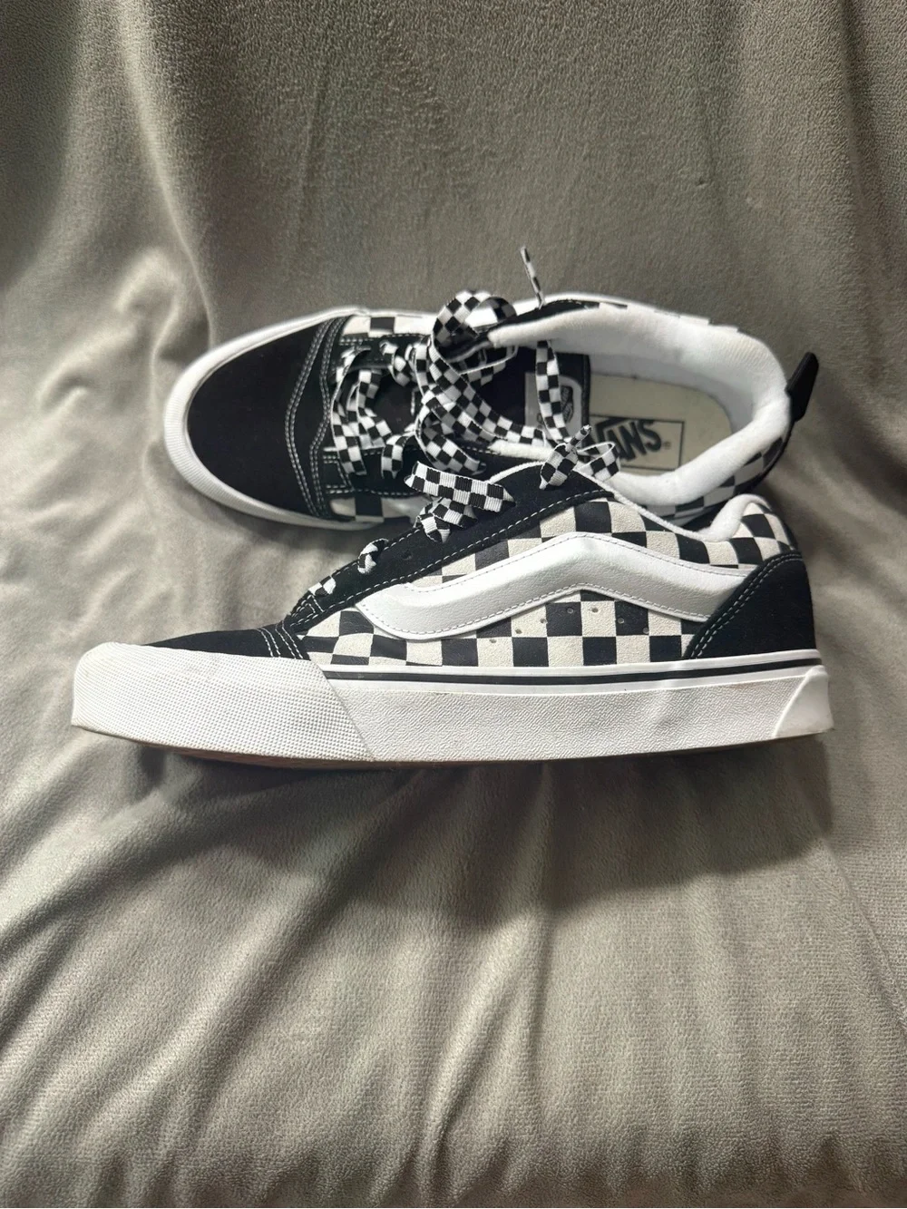 Vans Checkerboard Old Skool - Black & White